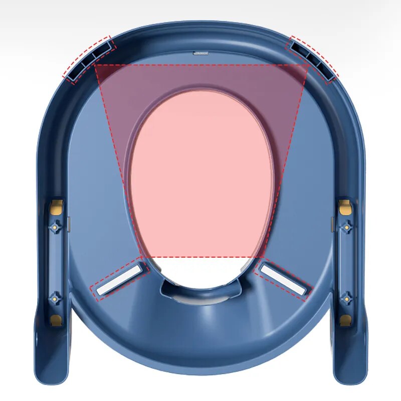 Assento Redutor com Escada - Conforto e Segurança para o Treinamento no Vaso Sanitário